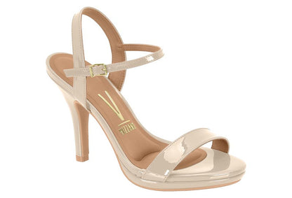 Sandalia Vizzano Verniz Premium – Taco 10 cm – Charol Brillante de Fiesta