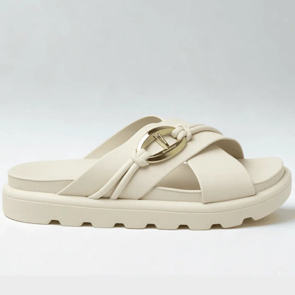 Chatas Mujer Vizzano 6510111 Fajas Anchas Cruzadas