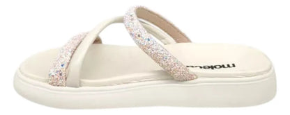 Chatas Moleca Mujer Plataforma Baja Tiras Strass Liviana 5469.121.2542