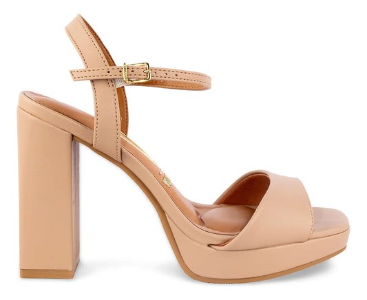 Sandalia Vizzano Gala Pelica – Taco 10 cm – Elegancia Premium