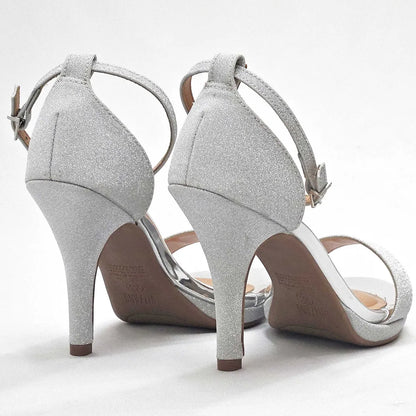 Sandalia Vizzano Shine Glamour – Taco 10 cm – Brillo Metalizado