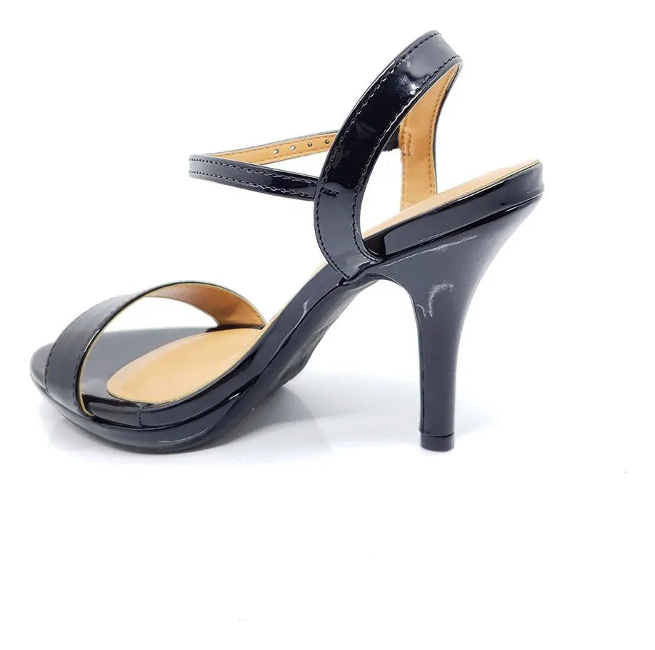Sandalia Vizzano Verniz Premium – Taco 10 cm – Charol Brillante de Fiesta