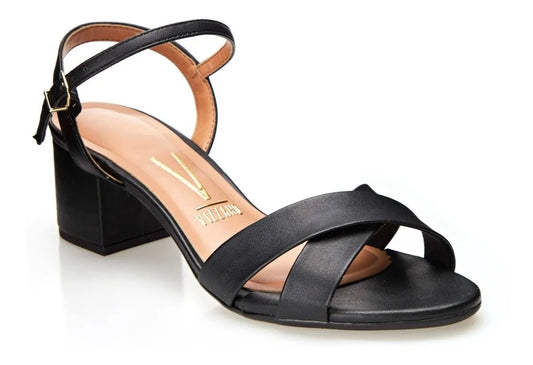 Sandalia Vizzano Verniz Premium – Taco 5 cm – Charol Brillante