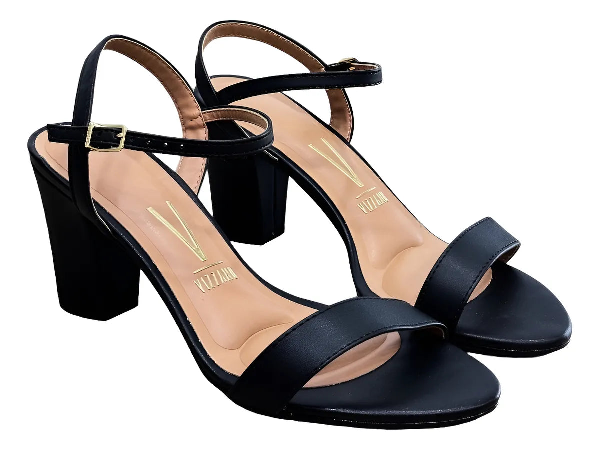 Sandalia Vizzano Pelica Confort – Taco 8.5 cm – Elegancia para el día a día