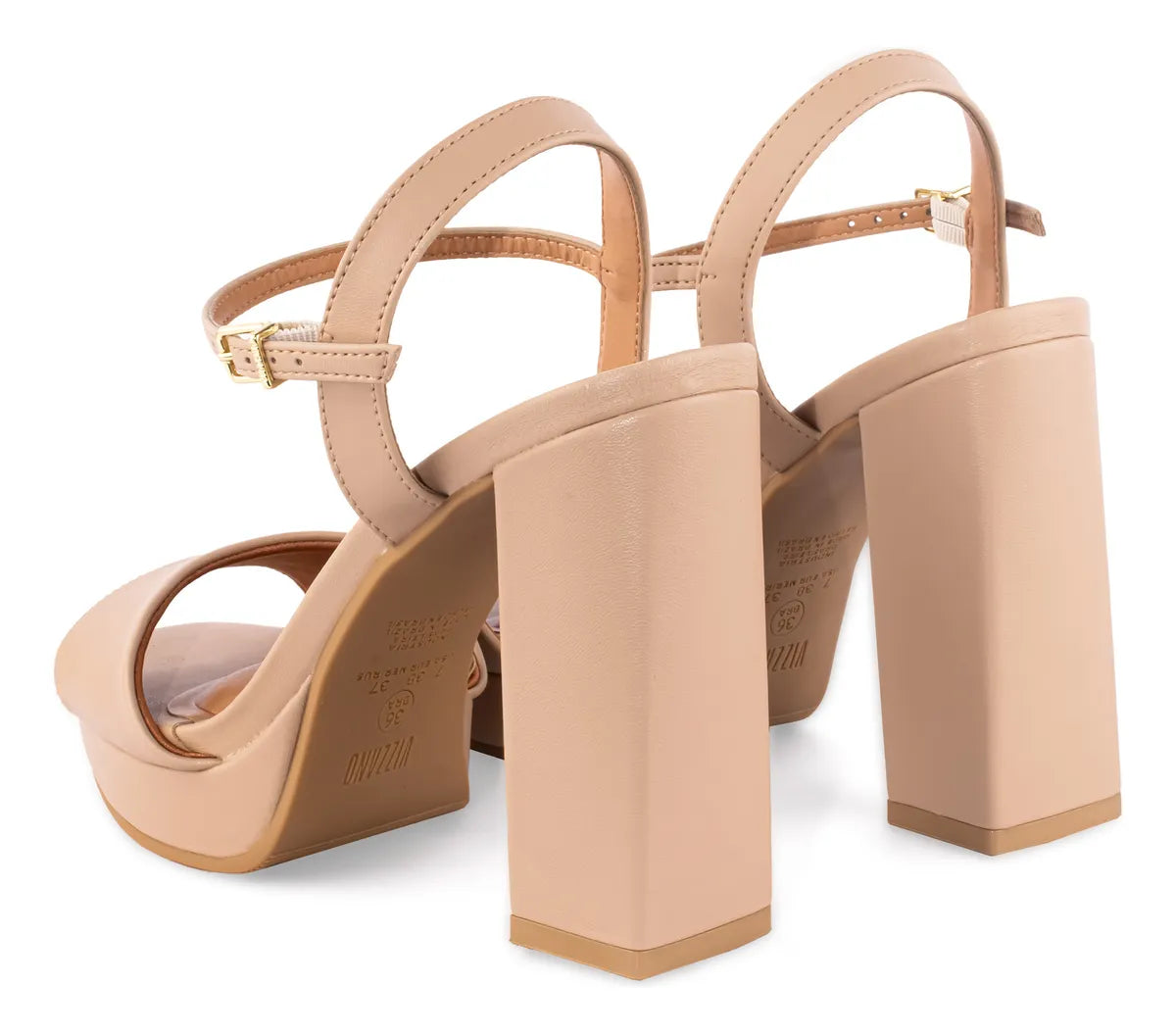 Sandalia Vizzano Gala Pelica – Taco 10 cm – Elegancia Premium