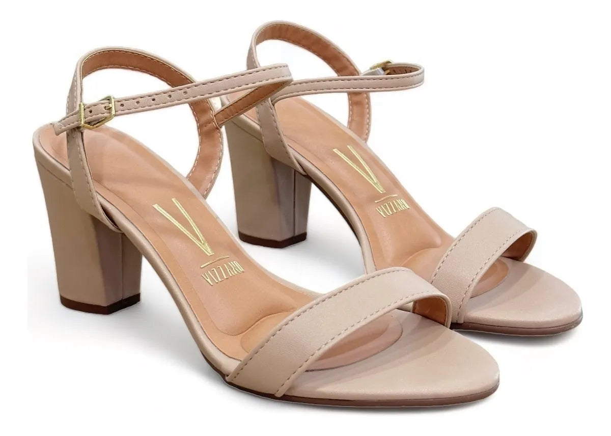 Sandalia Vizzano Pelica Confort – Taco 8.5 cm – Elegancia para el día a día