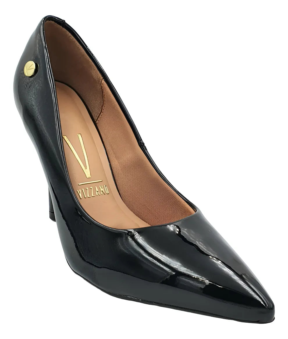 Stiletto Vizzano Verniz Premium – Taco 9 cm – Importado