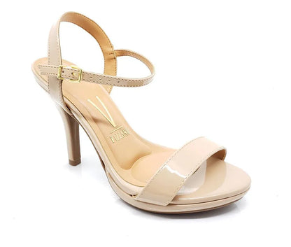Sandalia Vizzano Verniz Premium – Taco 10 cm – Charol Brillante de Fiesta